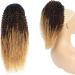Ponytail Extensions 10-20" Drawstring Ponytail Extensions Kinky Curly Ponytail Hairpiece Ombre Human Hair Ponytail Clip In Afro Curly Remy Hair Pony Tail for Women for Women (Size : 18inches) - Buy Online on GoSupps.com