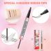Buy Eyebrow Brush with Color Brown - 2-in-1 Microblading Pen & Brush for Natural-Looking Brows - International Shipping Available - Buy Online on GoSupps.com