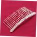 Beaupretty Hair Accessories Hair Insert Comb Bridal Side Comb Bow Hair Clips Bridal Hair Clip French Comb Rhinestone Headdress Bang Comb Double Rows Rhinestone Hair Pin Hair Comb - Buy Online on GoSupps.com