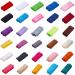 30 Yards Lace Fabric Stretch Elastic Trim 3.15 Wide - Perfect for Headbands, Garters, Wedding Bouquets - 30 Colors - 1 Yard Per Color - Buy Online on GoSupps.com