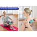 Maximex 2-in-1 Fascia & Massage Scooters 9 Independent Massage Rollers EVA Turquoise 7x41x7 cm | International Shipping - Buy Online on GoSupps.com