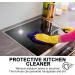 Bisienya Chef Cleaning Powder Stubborn Grease Grime Remover Heavy Duty Degreaser Cleaner All Purpose Cleaner Powder Oil Pollution Cleaning Powder Protective Kitchen Cleaner for Pots Sink Grill - Buy Online on GoSupps.com