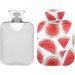 Buy Naanle Watercolor Heat Bottle - 1L Transparent Hot Water Bottle for Bed Hands & Feet | Pain Relief & Therapy | International Shipping - Buy Online on GoSupps.com