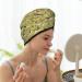 Hair Towel Wrap - Quick Drying Hair Turban with Button | Ideal for All Hair Types (Running Beagle Design - Buy Online on GoSupps.com
