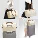 Printed Diaper Bag Tote for Mom - Extra Large Capacity Hospital & Travel Bag in White - Buy Online on GoSupps.com