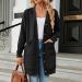 Gefomuofe Cardigan Women's Long Cardigan Lightweight Loose Cardigan Long Cardigan Women's Lightweight Loose Casual Cardigan Sun Protection Shirt Holiday Beach Blouse L Black - Buy Online on GoSupps.com