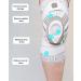 Knee Brace for Men & Women - Soft Breathable Knee Sleeve for Pain Relief Compression Support for Running Hiking & Sports - Gray Medium (1 Piece - Buy Online on GoSupps.com