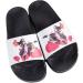 JUNG KOOK Anime Slippers Non-Slip Cosplay Slide Sandals White Bts6 9 US