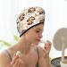 Sloth Yoga Hair Towel Wrap - Quick Drying Turban & Button Design for Effortless Hair Care - Buy Online on GoSupps.com