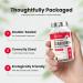 Cranberry Capsules 35,000mg High Strength with Probiotics, Vitamin C - 150 Capsules - Advanced Extract Supplement - Made in UK - Buy Online on GoSupps.com