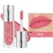 Mist Matte Glaze Kiss Liquid Lipstick Long Lasting Nonstick Transparent Bottle Moisturizing Plumping Lip Glow Add to Lips Glow Pink Champagne Light Pink - Buy Online on GoSupps.com