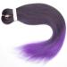 LDMY Pre-Stretched Braiding Hair Extensions - 8PCs 26inch Ombre Purple Synthetic Kanekalon Braids for Stylish Looks - Buy Online on GoSupps.com