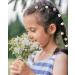 ZAMXHUG Hair Accessories Girls - 20 Pieces White Small Flower Hair Clips Mini Cute Rhinestone Metal Hair Pins for Women Bridal Hair Clips for Girls Wedding Hair Accessories Decorative (2 Styles) - Buy Online on GoSupps.com