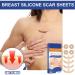 Silicone Breast Scar Sheets for Scar Reduction and Elasticity Restoration - Buy Online on GoSupps.com