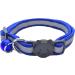PACCOMFET FUNPET 6 Pcs Reflective Breakaway Cat Collar Set with Bell - Safe, Durable Nylon Strip Design - Buy Online on GoSupps.com