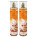 Bath & Body Works Orange Vanilla Twist 2 Pack - Fine Fragrance Mist Set - Full Size