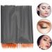 WOONEKY 100pcs Disposable Eyeliner Brush Lip Scrubber Tool Fine Liner Brush Eyeliner Makeup 9x6.5cm As Shown - Buy Online on GoSupps.com