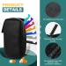 Water-Proof Pill Pouch Set | Weekly Pill Organizer - 2x Daily with Color-Coded Medicine Pouches | Reusable Travel Storage - A7 Rainbow - Buy Online on GoSupps.com