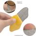 Heel Grips Liner Cushions Inserts - Prevent Heel Slipping and Blisters - 4 Pairs - Buy Online on GoSupps.com
