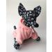 Zoonpark Dog Hoodie - Soft Fleece Winter Clothing for Small Medium & Large Dogs - Pink XL 40cm Length - Security Inscription - Buy Online on GoSupps.com