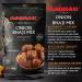 Aagrah Onion Bhaji Mix - 3 x 150g Packs - Authentic Indian Restaurant Recipe Batter Mix - Make Delicious Bhajis and Pakoras at Home in Minutes - Suitable for Vegans 150 g (Pack of 3) - Buy Online on GoSupps.com