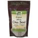 Now Foods Real Food Organic White Chia Seed 1 lb (454 g)