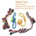Puppy Toys Squeaky Dog Toys for Puppy Small Dogs 9 Pack Small Dog Toys Cute Calf Squeaky Toys Durable Puppy Teething Toys Puppy Chew Toys Balls Toys 100% Natural Cotton Rope Chew Toys Safe Non-Toxic - Buy Online on GoSupps.com