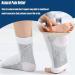 3 Pairs Dr. Sock Soothers Neuropathy Socks - Heelium Pain Relief - Compression Foot Sleeve Support (L/XL Black) - Buy Online on GoSupps.com