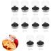 10 Pairs Halloween Vampire Dentures with Luminous Flexible Without Hurting Teeth Personality Fashion Resin Tooth 1.7cm / 0.7in - Buy Online on GoSupps.com