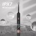 High Frequency Electric Toothbrush Set - 2 Pack, IPX7 Waterproof, USB Quick Charge, Rechargeable 60 Days - Black/White - Buy Online on GoSupps.com