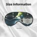 Car & Bicycle Print Unisex Sleeping Eye Mask | Soft Light-Blocking Comfort | Black - Ideal for Travel & Relaxation - Buy Online on GoSupps.com