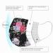 50pcs Floral Disposable Face Mask Adults 3Ply Colorful Paper Masks - Pack of 50 Count - Spring Summer Beautiful Printed Facemask for Men and Women - Flower-8 - Buy Online on GoSupps.com