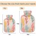 NAANLE 2L Cartoon Cactus Hot Water Bottle with Cover - Pain Relief for Menstrual Cramps & Heat Therapy - Buy Online on GoSupps.com