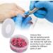 Nail Sanding Bands Dead Skin Removal Multiple Sizes Smoothing Nail Art Sanding Bands with Storage Box for Manicure (Rose Red) - Buy Online on GoSupps.com