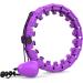 Skayddb Weighted Smart Hoola Hoop - 24 Sections Detachable - Purple - Adults & Kids - Buy Online on GoSupps.com