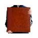 ZOVIEW Magnetic Self-Stick Page Photo Album, Family Album, Leather Cover, Hand Made DIY Albums Holds 3X5, 4X6, 5X7, 6X8,8X10 Photos A52035 (Red Brown, Large)