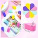 16Pcs Petal Shape Makeup Sponges Set - Reusable Beauty Blenders for Cream & Concealer - Buy Online on GoSupps.com