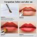 Arqumi Double-Ended Lip Makeup Brush | Lightweight Retractable Lip & Eyeshadow Applicator for Daily & Travel Use | Protective Lid | Ideal for Women & Girls - Buy Online on GoSupps.com