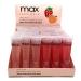 Cherimoya MAX Makeup Clear Lip Polish Bulk (36 Pieces) - Peach/Strawberry | Best International Shipping - Buy Online on GoSupps.com