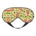 Lobster and Lemon Print Unisex Sleep Eye Mask Soft Comfort Eye Shade Cover for Travel/Yoga/Shift Work