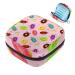 Menstruation bag zipper women's napkin bag tampons collecting bags for women and girls (sweet donut pouring colorful pink)