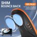 Plantar Fasciitis Pain Relief Orthotic Insoles | Full-Length Sports Inserts for Arch Support | Ideal for Running & Walking | No Trimming Easy to Use | Men 10-10.5 & Women 12-12.5 | Black & Orange - Buy Online on GoSupps.com