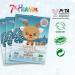7th Heaven Winter Wonderland Reindeer Facial Sheet Mask - Blueberry & Centella Asiatica - Soothing Skin Treatment for Ages 8+ - 1 Count - Buy Online on GoSupps.com