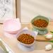 umorismo 3 Pcs Raised Cat Bowl Tilted Elevated Cat Bowls Plastic Cat Feeding Bowls Kittens Dishes 15 Cat Feeder Food Water Bowl For Pets Cats Dry Wet Food - Buy Online on GoSupps.com