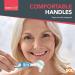 4pk Denture Toothbrush with Soft Bristles and Easy Grip Handle | Dual Angled Brush Heads for Denture Cleaning | Retainer Brush for Retainers | Includes SOL Sticker - Buy Online on GoSupps.com