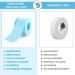 Lash Tape for Extensions - Blue Sensitive Skin Eyelash Extension Tape - Breathable Microporous Medical Tape - 0.98in x 3.9yd - 1 Roll - Buy Online on GoSupps.com
