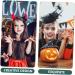 Ibasenice 72 STK Halloween Joke Teeth Set - Vampire & Werewolf Prosthesis Funny Plastic Dentures for Adults & Kids - 3 Unique Colors - Buy Online on GoSupps.com
