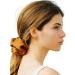 scicent Scrunchies 4 Pieces Plain Satin Hair Scrunchy for Girls Elastic Hair Bands Fashion Hair Ties Large Ponytail Holder Soft Hair Bobbles for Women - 4314 - Buy Online on GoSupps.com