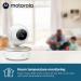 Motorola VM50G Baby Monitor Camera - 5 Color Display - Lullabies - Two-Way Communication - Night Vision - White/Gold - Buy Online on GoSupps.com
