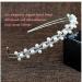 Voarge Rhinestone Hair Ties - Elegant Pearl & Crystal Wedding Hair Jewelry for Brides - Buy Online on GoSupps.com